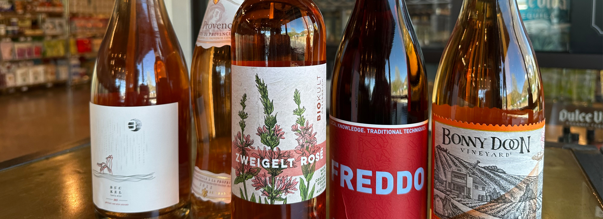 Brightside Spirits in Durango, we have more wine on our shelves than any other product. cabernet, malbec, pinot, rose, bubbly and chardonnay.