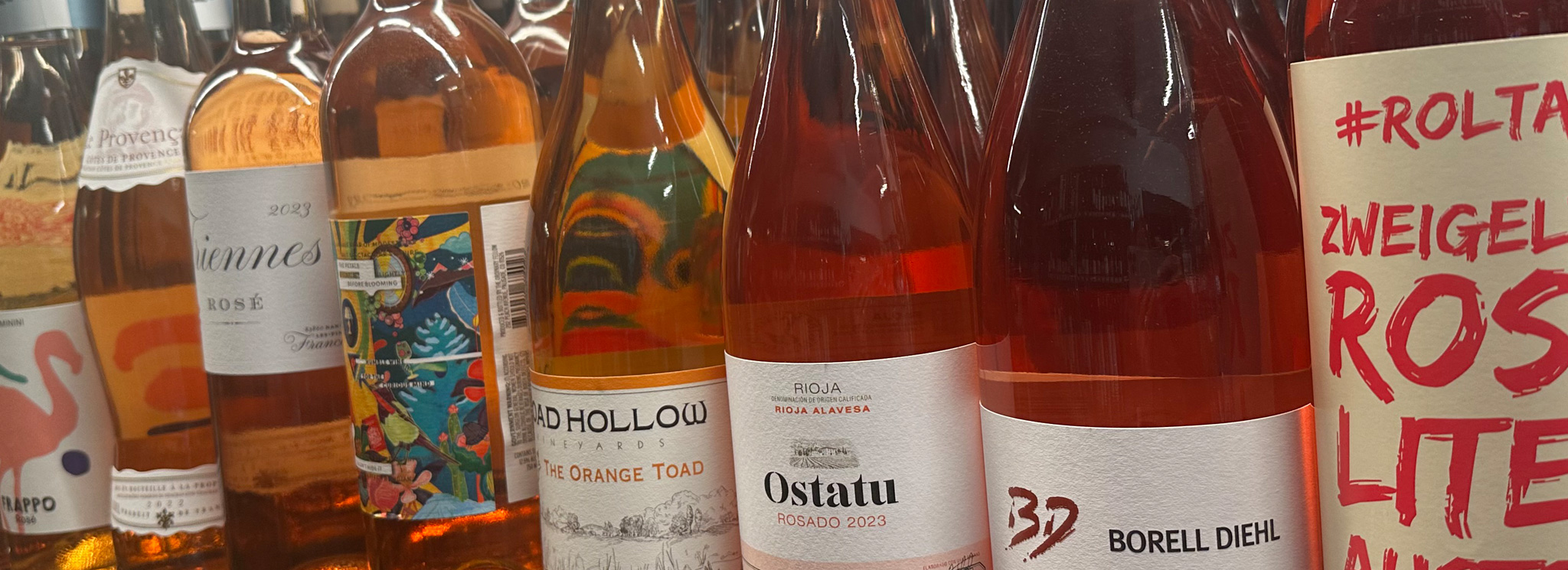 Brightside Spirits in Durango, we have more wine on our shelves than any other product. cabernet, malbec, pinot, rose, bubbly and chardonnay.